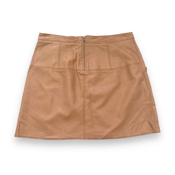 Forever 21 Faux Leather Mini Skirt - Picture 3 of 5